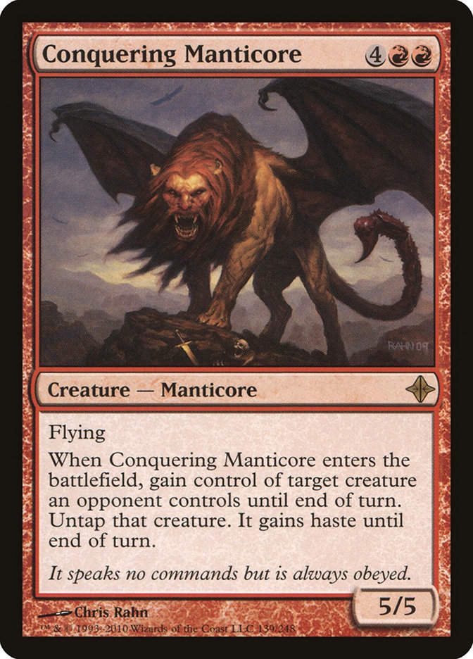 Conquering Manticore (roe)
