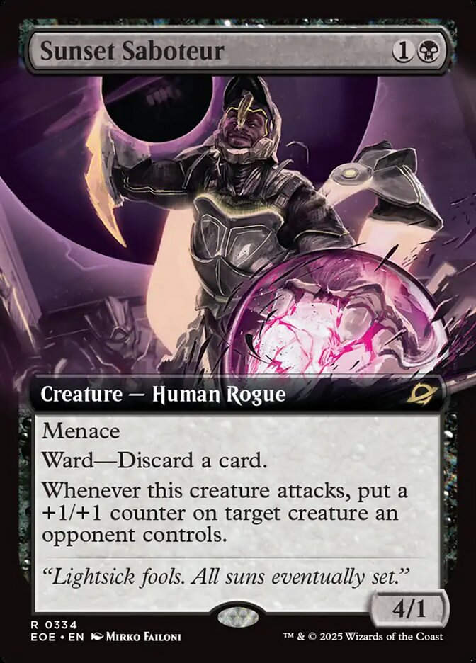 Sunset Saboteur (EOE) (334) / Extended Art