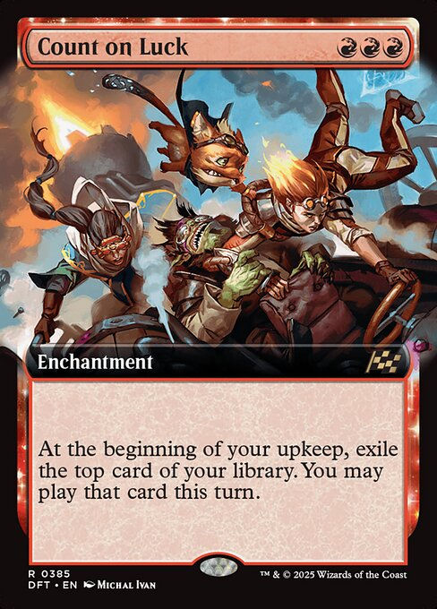 Count on Luck (DFT) (385) / Extended Art