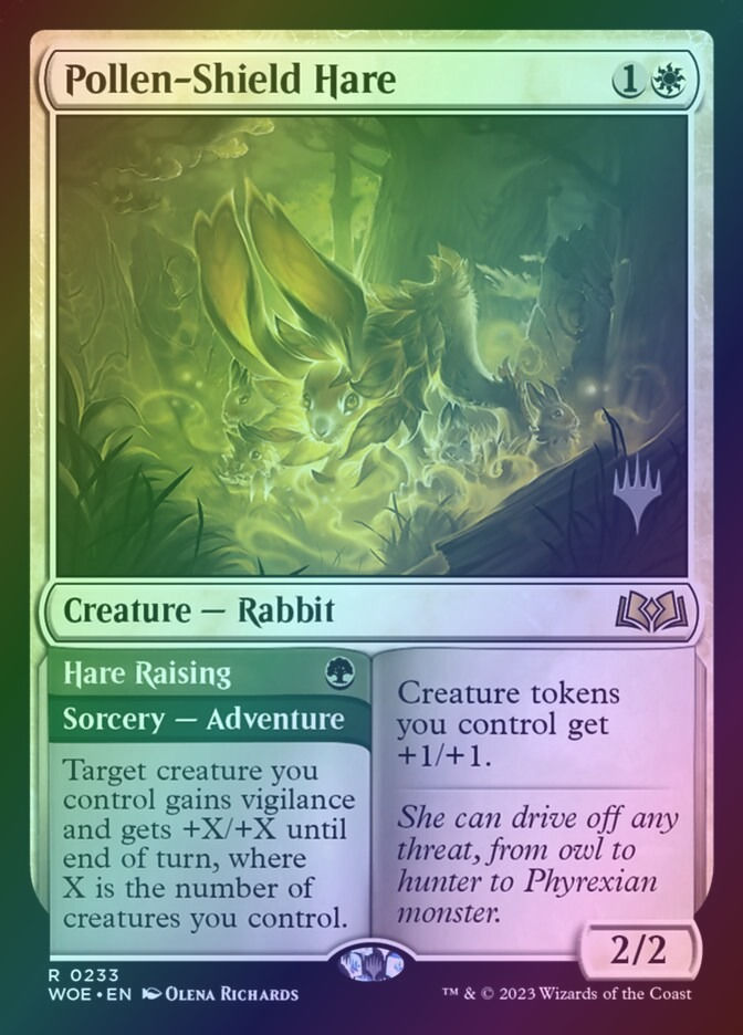 Pollen-Shield Hare // Hare Raising (PWOE) (233p) / Foil