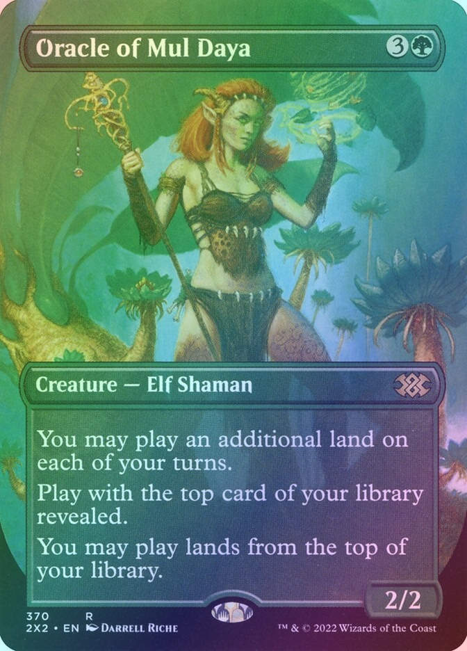 Oracle of Mul Daya (2X2) (370) / Borderless / Foil