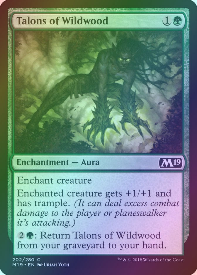 Talons of Wildwood (M19) (202) / Foil