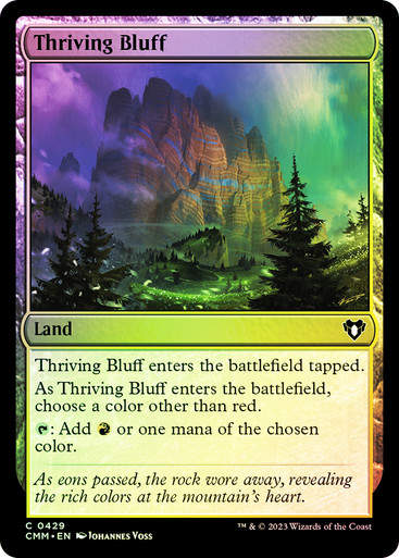 Thriving Bluff (cmm) / Foil