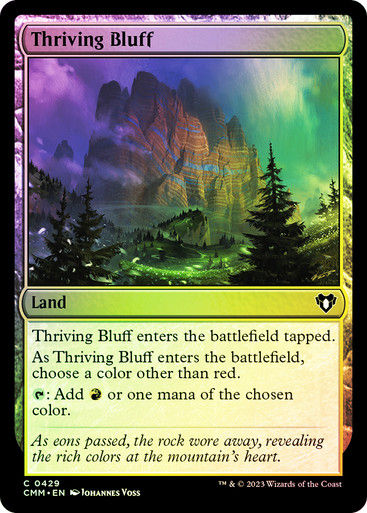 Thriving Bluff (cmm) / Foil