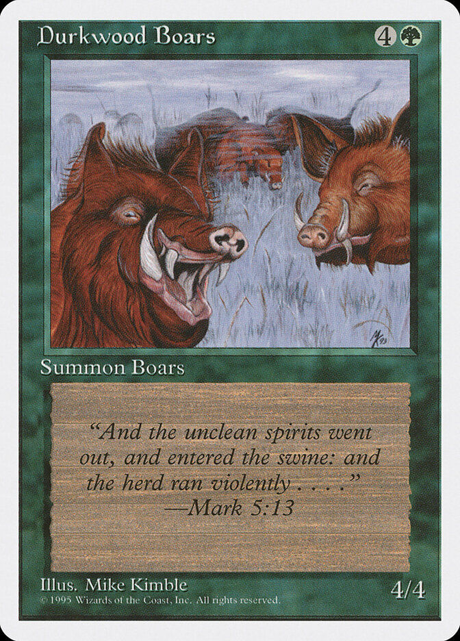 Durkwood Boars (4ED) (241)