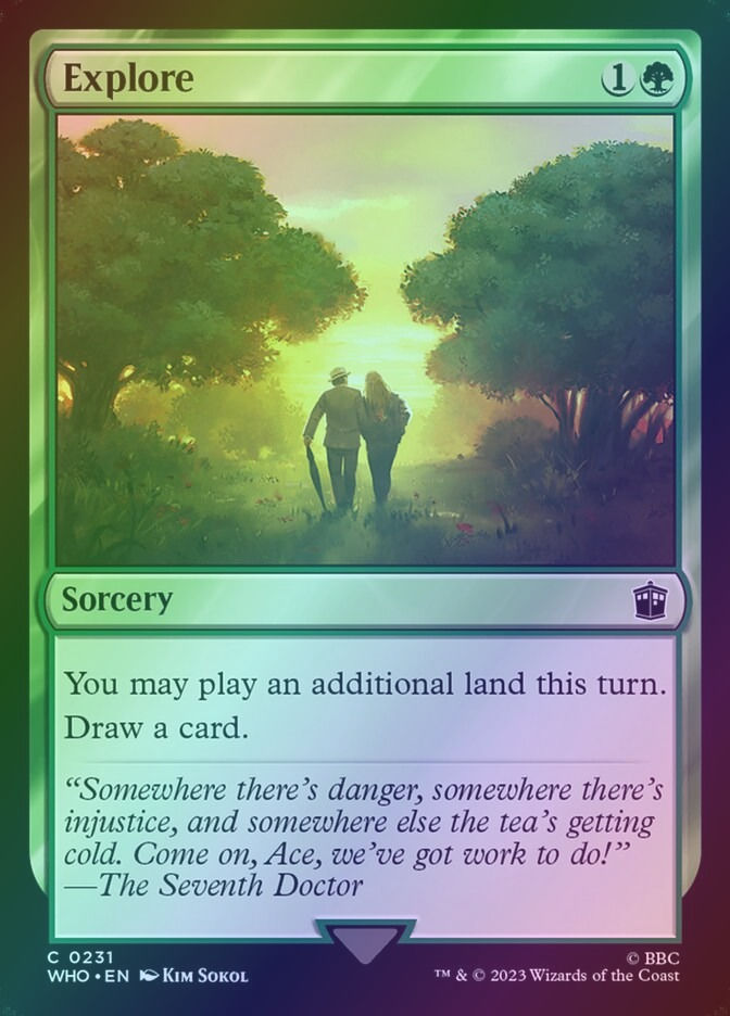 Explore (WHO) (231) / Foil