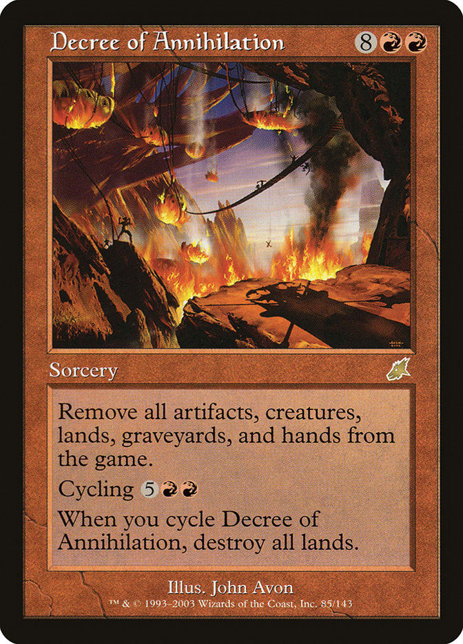 Decree of Annihilation (scg)