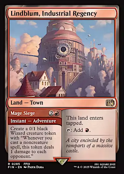 Lindblum, Industrial Regency // Mage Siege (FIN) (285)