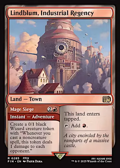 Lindblum, Industrial Regency // Mage Siege (FIN) (285)