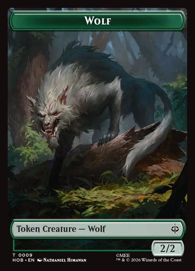 Wolf // Goblin Army (THOB) (9 // 3) — cara 1 de 2