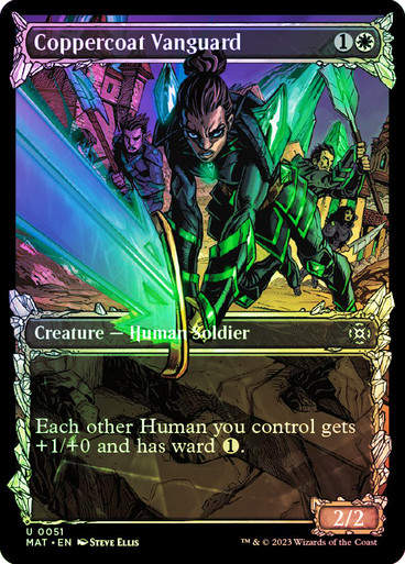 Coppercoat Vanguard (MAT) / Showcase / Foil