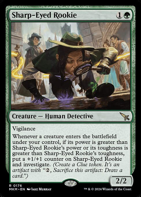 Sharp-Eyed Rookie (mkm) (176)