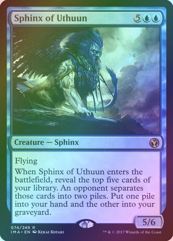 Sphinx of Uthuun (IMA) (74) / Foil