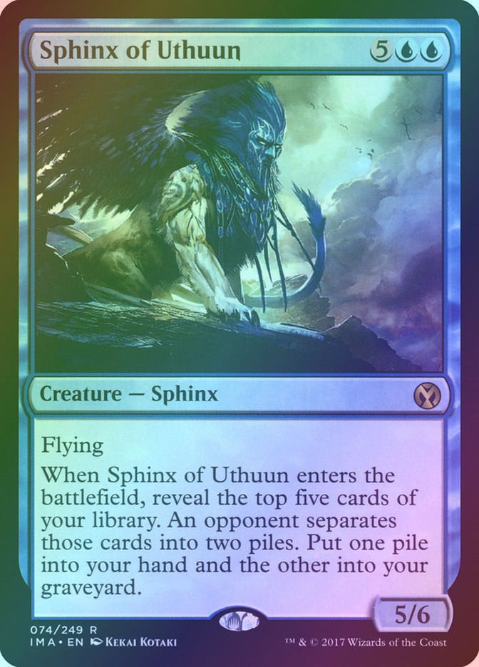 Sphinx of Uthuun (IMA) (74) / Foil