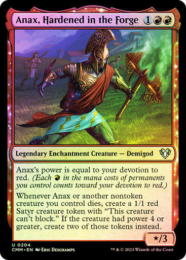 Anax, Hardened in the Forge (cmm) / Foil