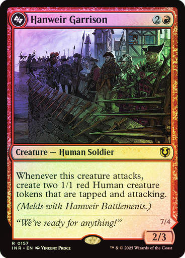 Hanweir Garrison (INR) (157a) / Foil