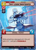 First Legion Snowtrooper (Hyperspace) (SOR_#394)