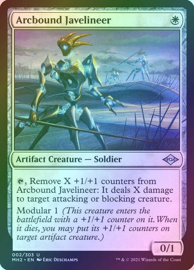 Arcbound Javelineer (MH2) (2) / Foil
