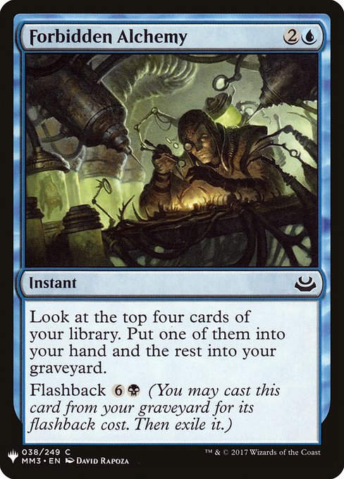 Forbidden Alchemy (PLST) (MM3-38)
