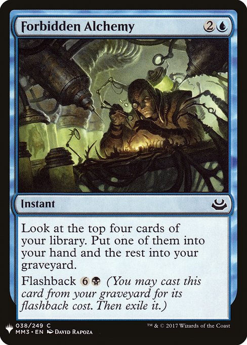 Forbidden Alchemy (PLST) (MM3-38)