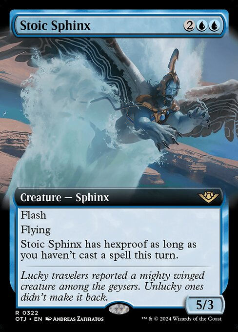 Stoic Sphinx (otj) (322) / Extended Art