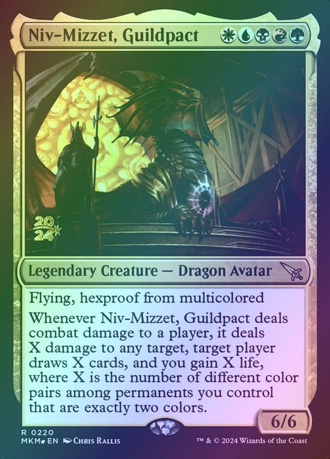 Niv-Mizzet, Guildpact (PMKM) (220s) / Foil