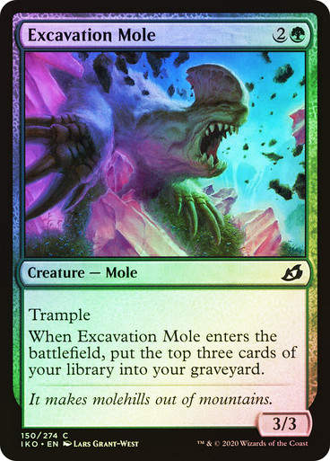 Excavation Mole (IKO) (150) / Foil