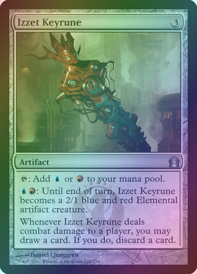 Izzet Keyrune (RTR) (230) / Foil