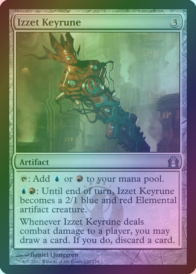 Izzet Keyrune (RTR) (230) / Foil