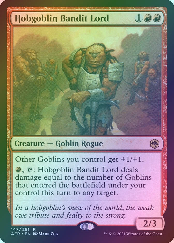 Hobgoblin Bandit Lord (AFR) (147) / Foil