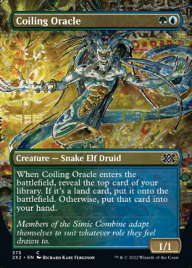 Coiling Oracle (2X2) / Borderless