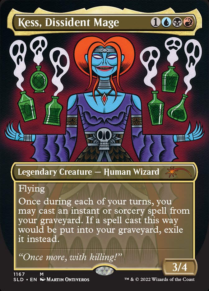 Kess, Dissident Mage (SLD) (1167) / Borderless