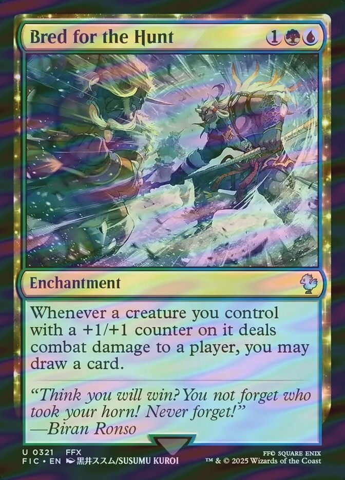 Bred for the Hunt (FIC) (321) / Surge Foil