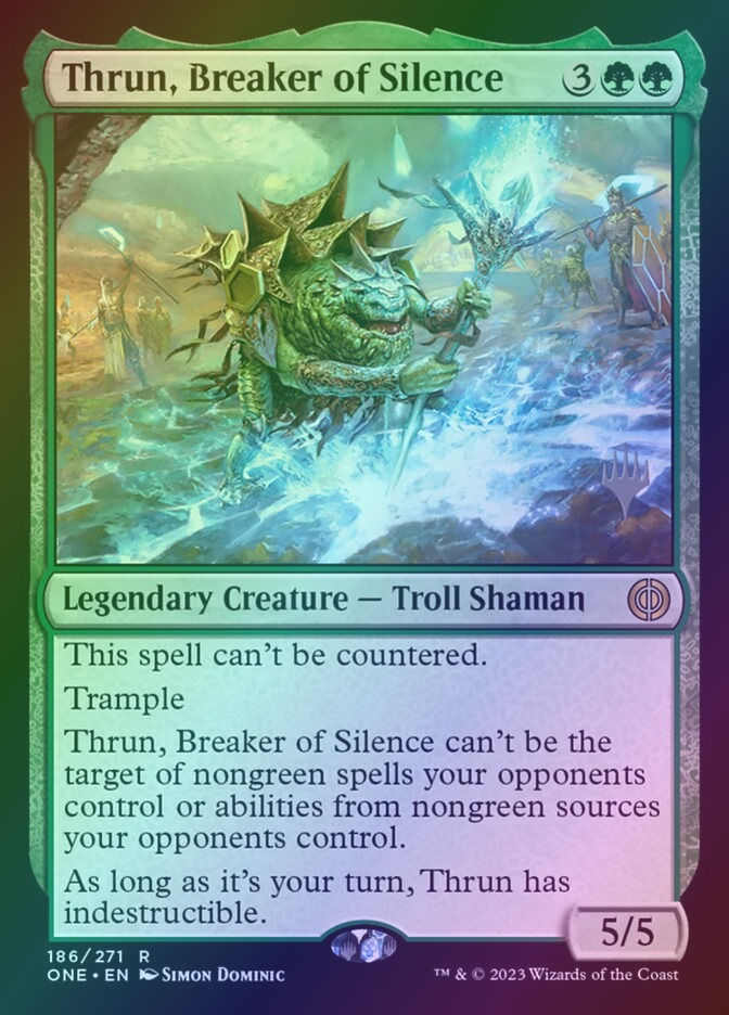 Thrun, Breaker of Silence (PONE) (186p) / Foil