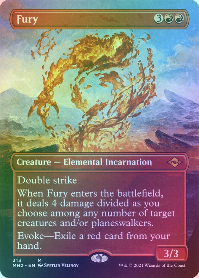 Fury (MH2) (313) / Borderless / Foil