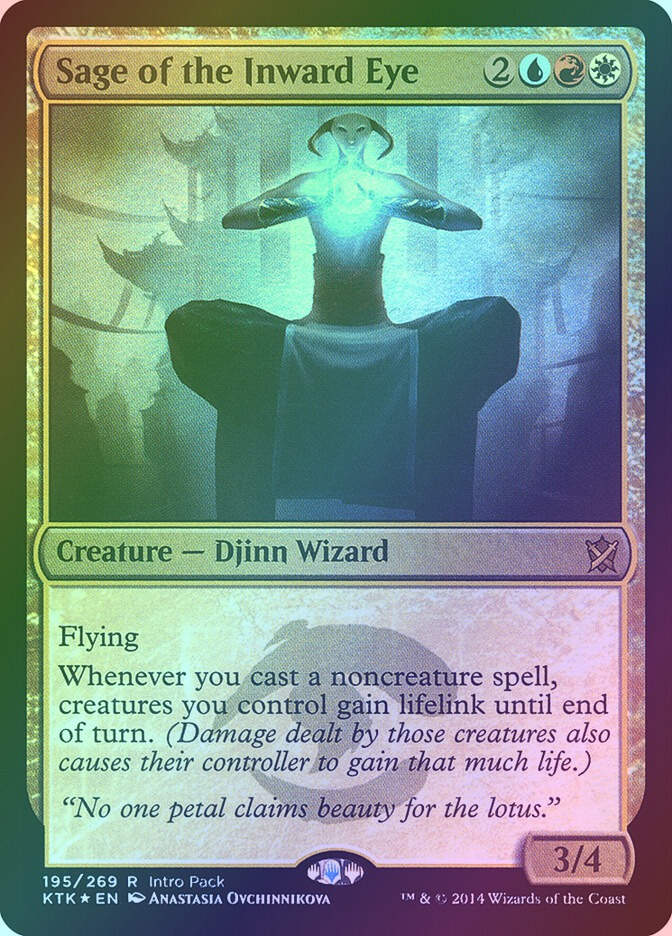 Sage of the Inward Eye (PKTK) (195) / Foil
