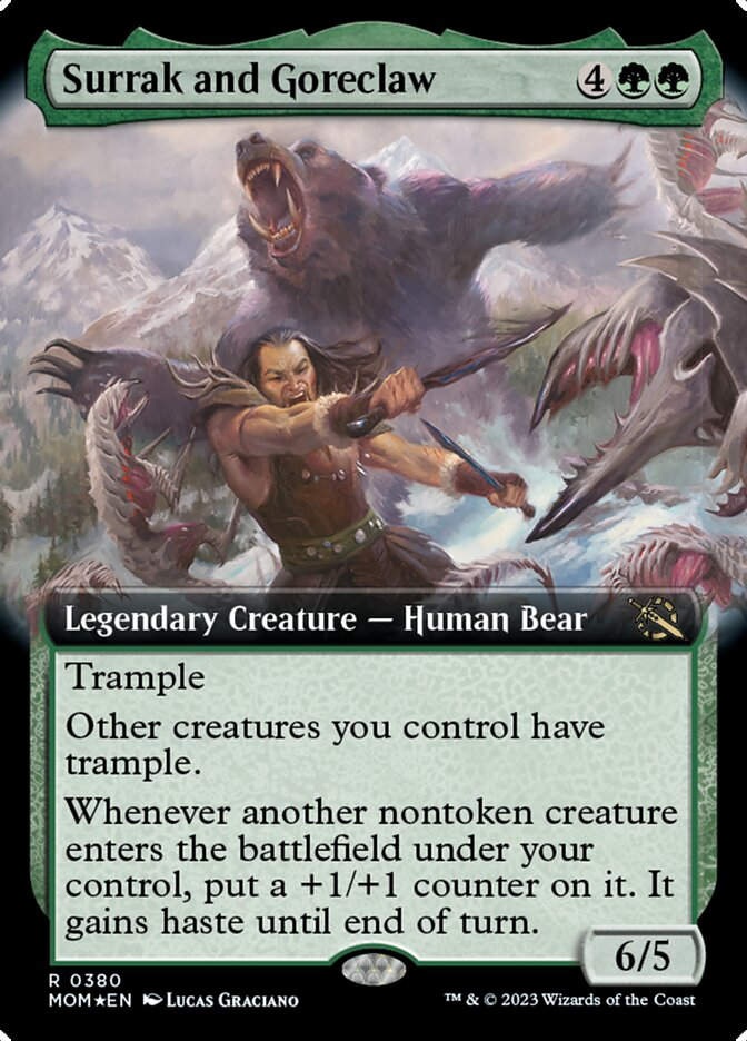 Surrak and Goreclaw (mom_380) / Extended Art