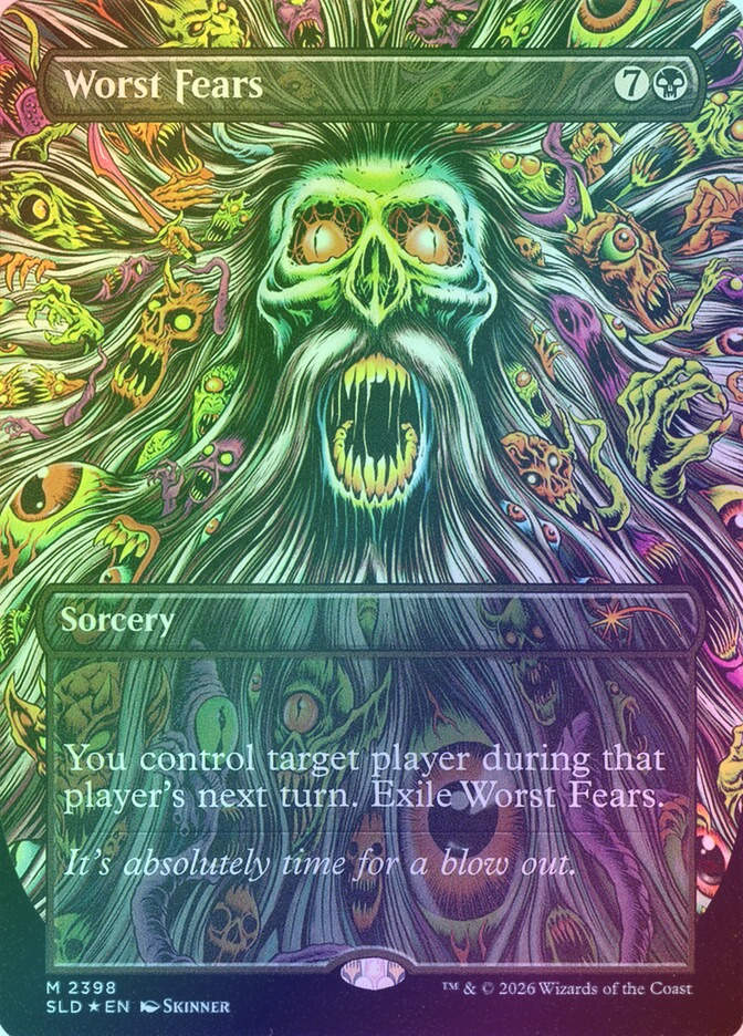 Worst Fears (SLD) (2398) / Borderless / Foil