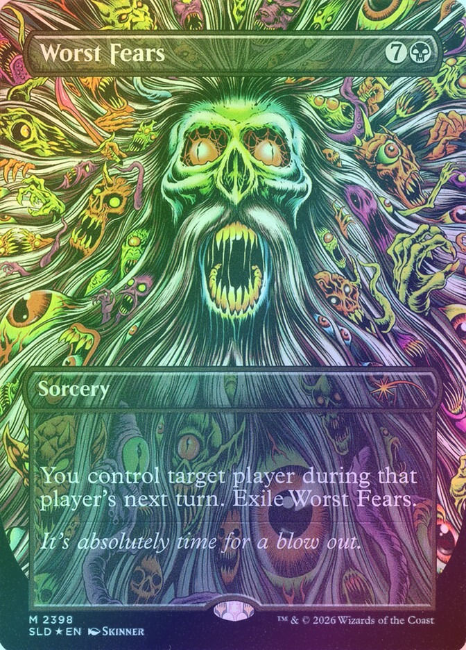 Worst Fears (SLD) (2398) / Borderless / Foil