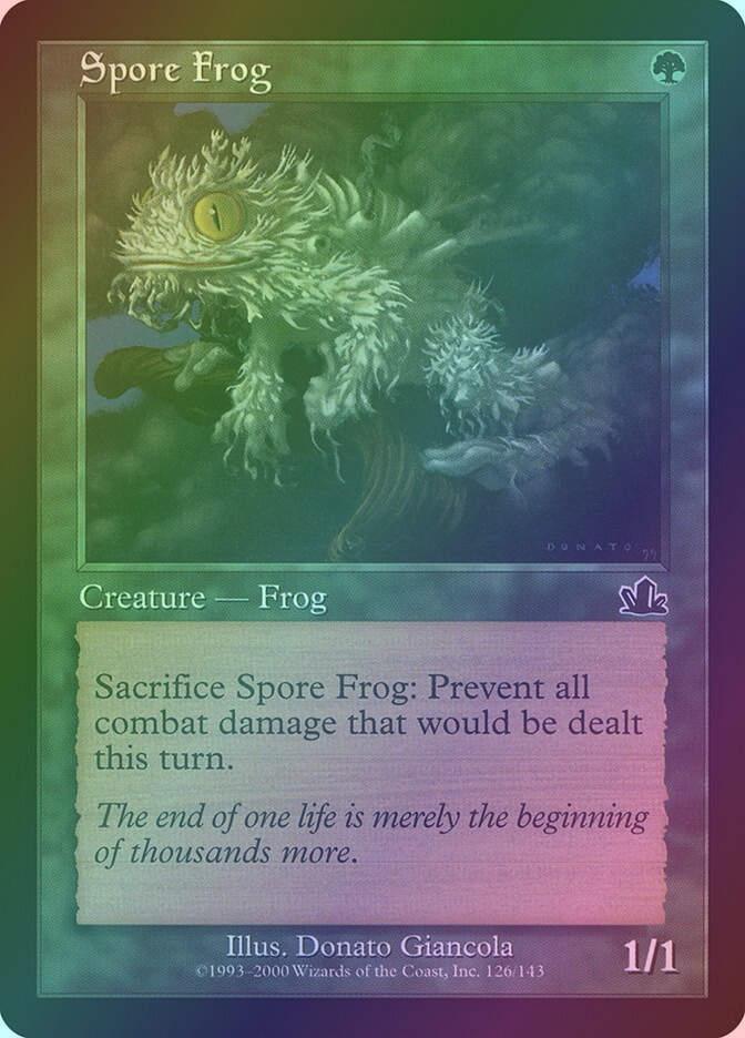 Spore Frog (PCY) (126) / Foil