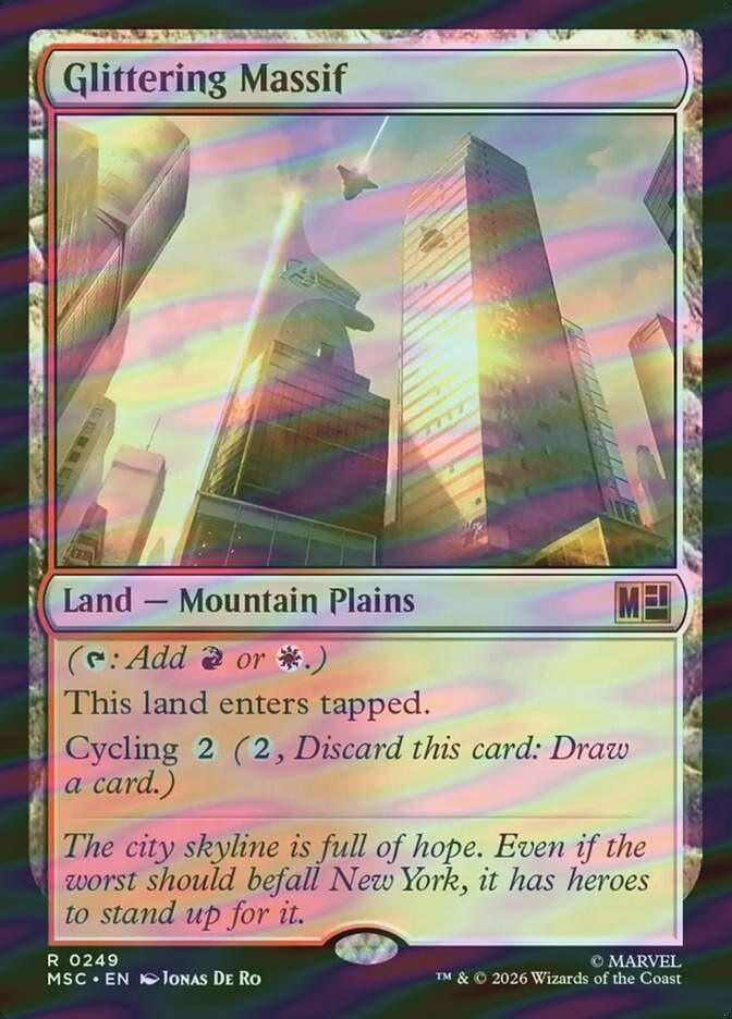 Glittering Massif (MSC) (249) / Surge Foil