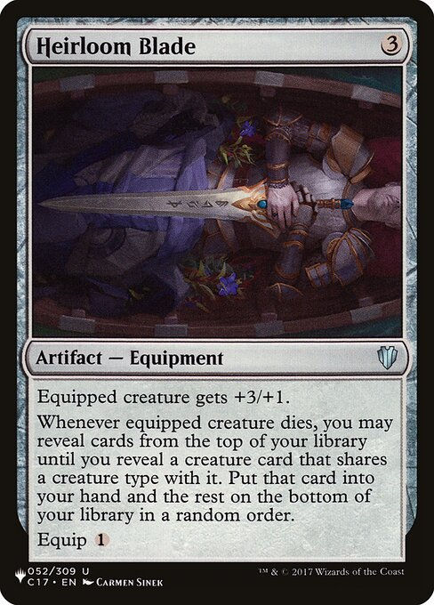 Heirloom Blade (PLST) (C17-52)