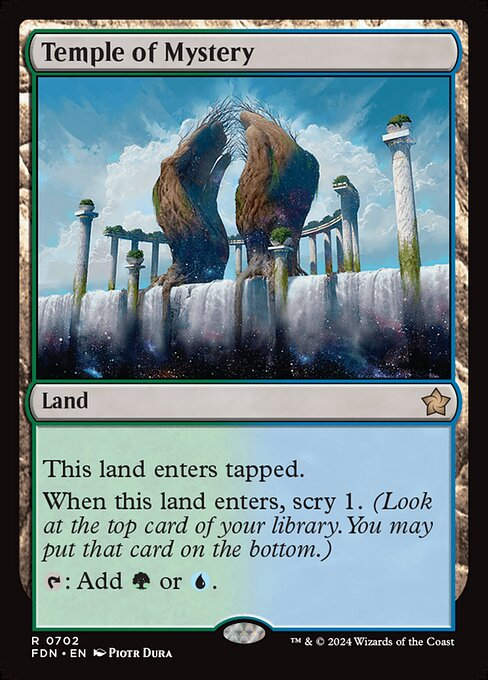 Temple of Mystery (FDN) (702) (Starter)