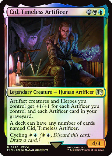 Cid, Timeless Artificer (FIN) (420) / Foil