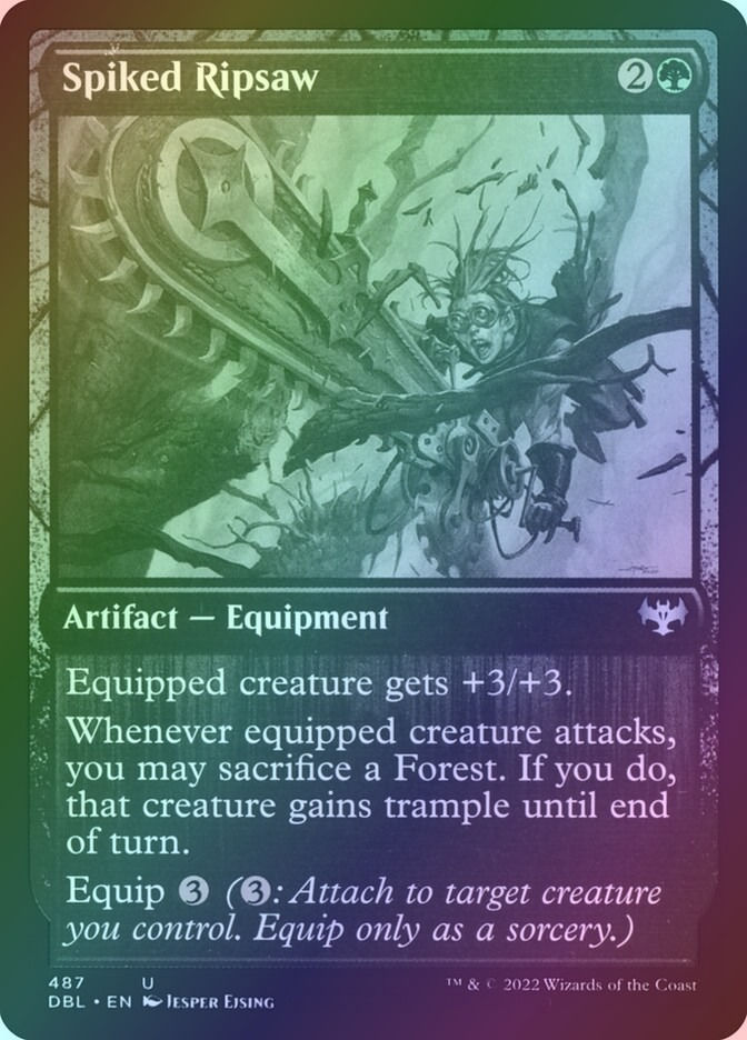 Spiked Ripsaw (DBL) (487) / Foil