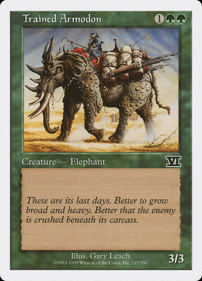 Trained Armodon (6ED) (257)