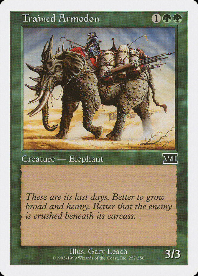 Trained Armodon (6ED) (257)