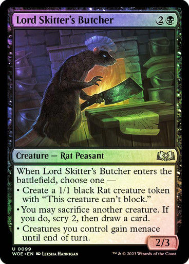 Lord Skitter's Butcher (woe) / Foil