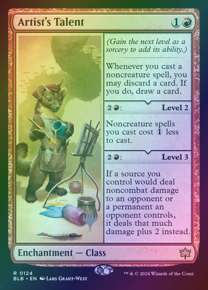 Artist's Talent (PBLB) (124p) / Foil