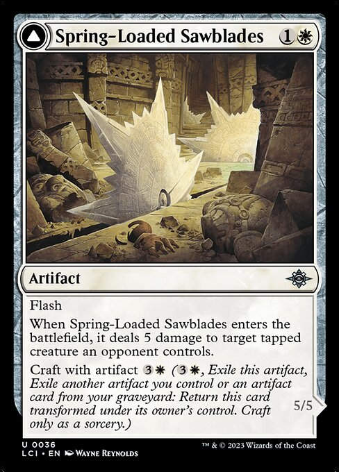 Spring-Loaded Sawblades // Bladewheel Chariot (lci)